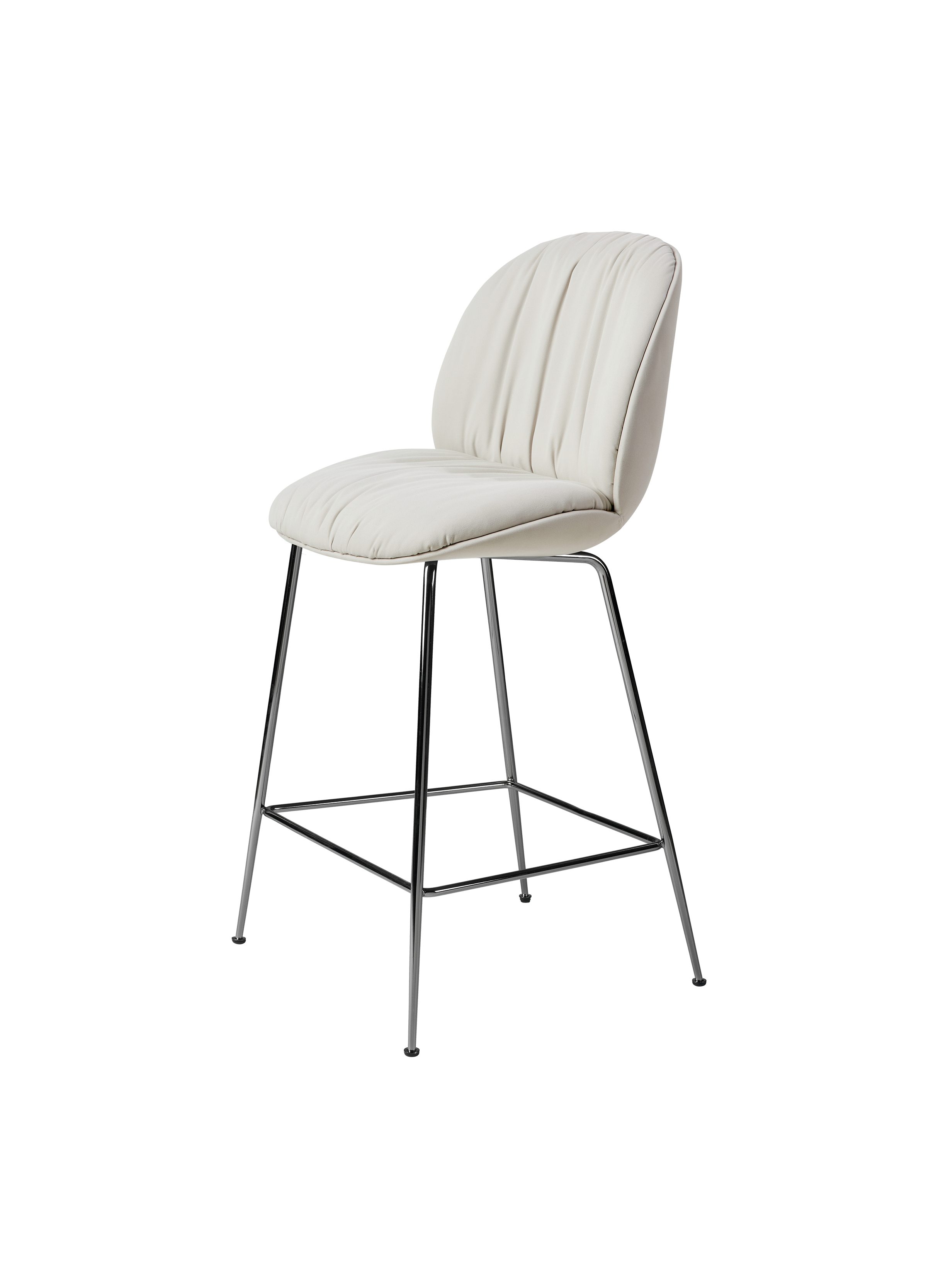 GUBI Beetle Soft Counter Chair, Front Upholstered